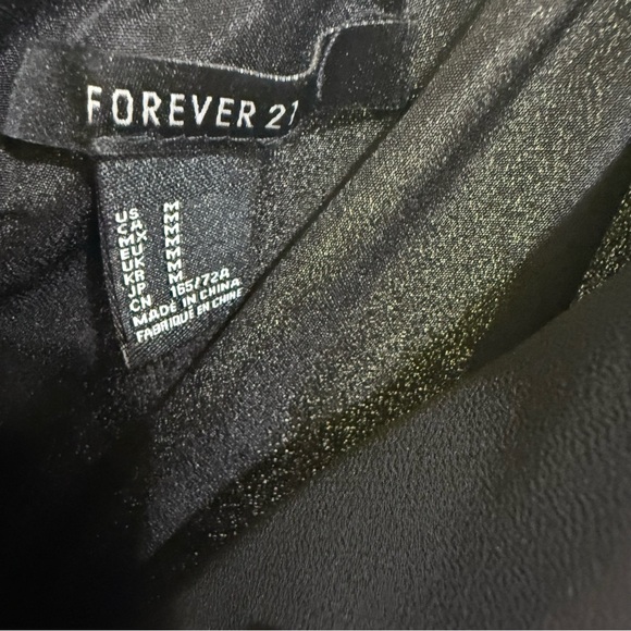 Forever 21 Black V-Neck Jumpsuit - Picture 7 of 7